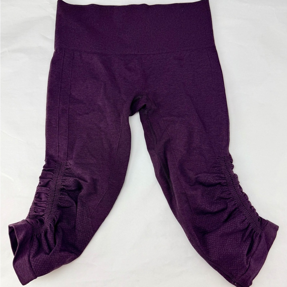 Lululemon Athletica Dark Purple Capris